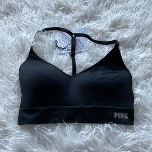 🆕Pink Black Contour Scoop‎ Sports Bra
